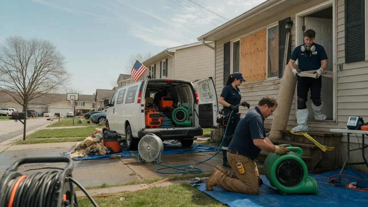 Water Damage Restoration in Lemont, PA near me
